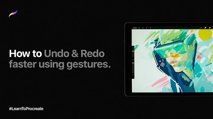 How to Undo & Redo faster using gestures in Procreate