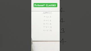 #subtraction #subtractiontricks #maths #sushantclasses #mathematics #shortsvideo