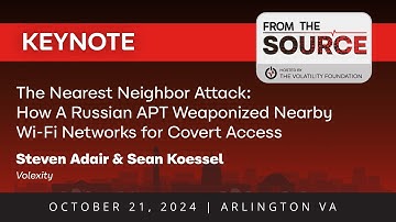 The Nearest Neighbor Attack: How A Russian APT Weaponized Nearby Wi-Fi Networks for Covert Access
