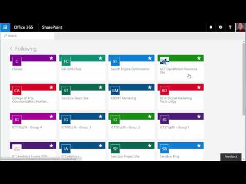 Accessing Stout Sharepoint Site