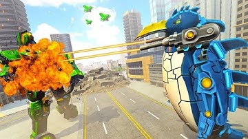 Robot Penguin Car Transform | Penguin Robot Car Transformation | Android Gameplay