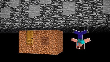 Minecraft NOOB vs PRO: HOW NOOB BUILD HOUSE UNDER BEDROCK 100% TROLLING UPSIDE DOWN UNDERGROUND BASE