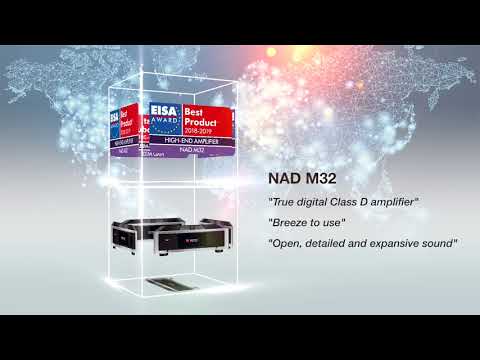 NAD M32 - 2018 EISA Award for Best High-End Amplifier