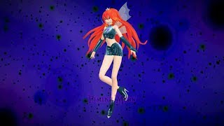 【MMD】Winx Club ☆Magic Winx RAI☆ Dark Bloom Transformation「FANMADE」