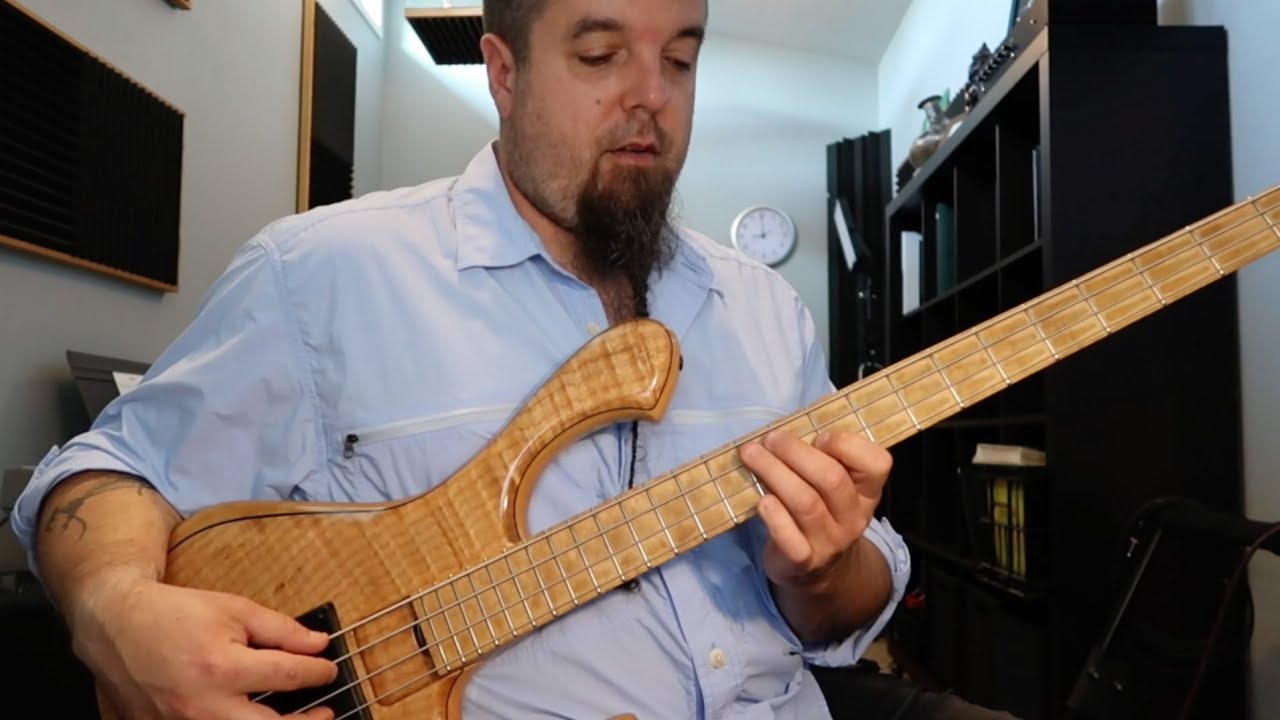 Moveable Pattern Bass Modal Arpeggio Patterns for Bass - YouTube