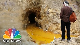 Hundreds Of Miles Of River Contaminated By Spill | Short Take | NBC News
