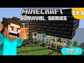 Finally I Made Automatic Unlimited Iron Farm In Minecraft Survival #3 (Hindi)