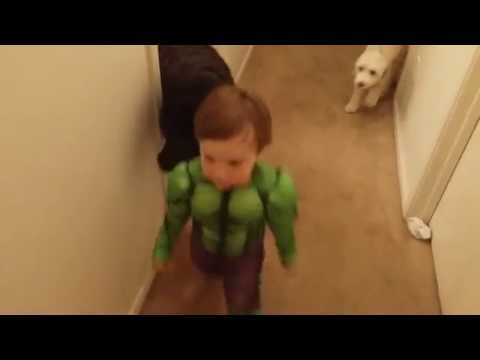 Hulk Smash Kids Costume