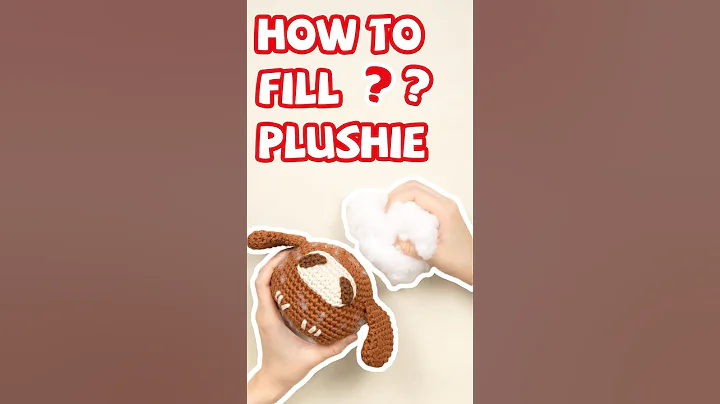 How to stuff your Amigurumi? #crochet #amigurumi #crochettips #plushies #yeezhee #fyp