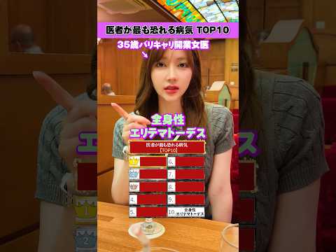 医者が本気で恐れる病気TOP10# #女医 #医者 #美容