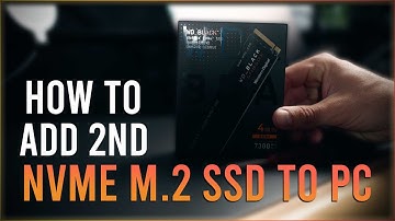 How to Add a Second NVMe M.2 SSD to your Windows PC