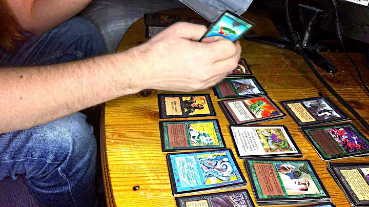 ASMR - Sorting Magic The Gathering Collector's Edition Cards (No Talking)