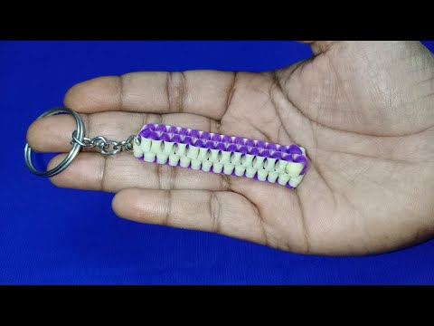 How to make Plastic wire keychain