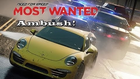 Need For Speed Most Wanted 2012 - Ambush (Cop chase)