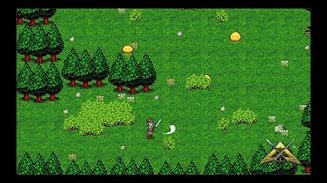My 2D Engine made with Godot! (showcase1) Hack and Slash style!