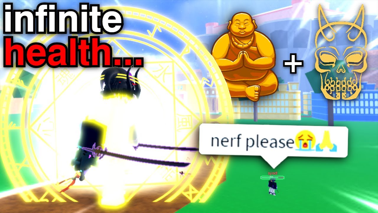 I Used Buddha + Ghoul RACE to DESTROY Everyone in Blox Fruits