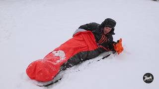Rab Alphine Bivi Snow review in Denver