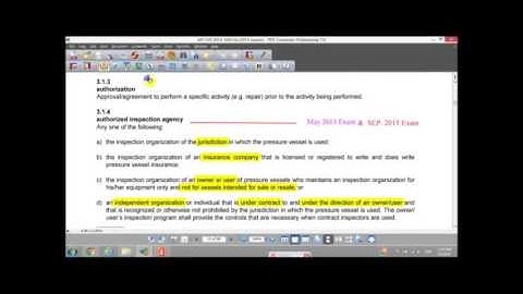 006 API 510 Course - (03) Definitions - Lesson 006 (Arabic)