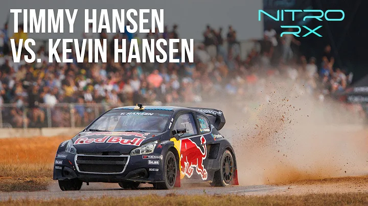 Timmy Hansen vs. Kevin Hansen | Nitro Rallycross B...