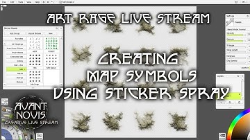 ArtRage: Creating Map Symbols