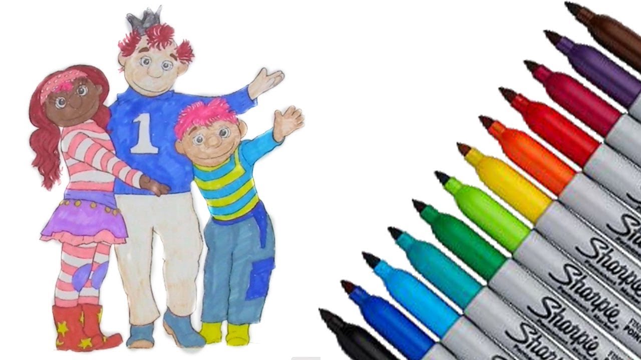 Het Zandkasteel Coloring page 2017 New HD Video for Kids