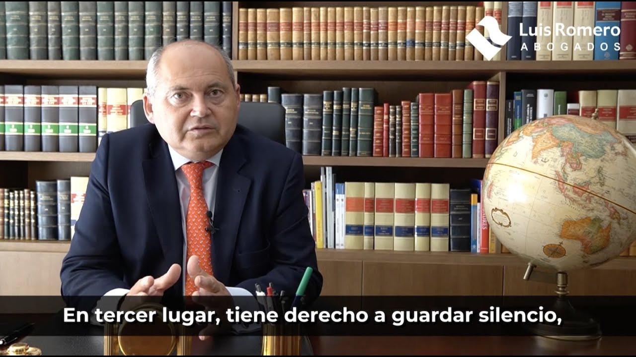 Luis Romero nos aclara cuáles son los Derechos de los Detenidos.