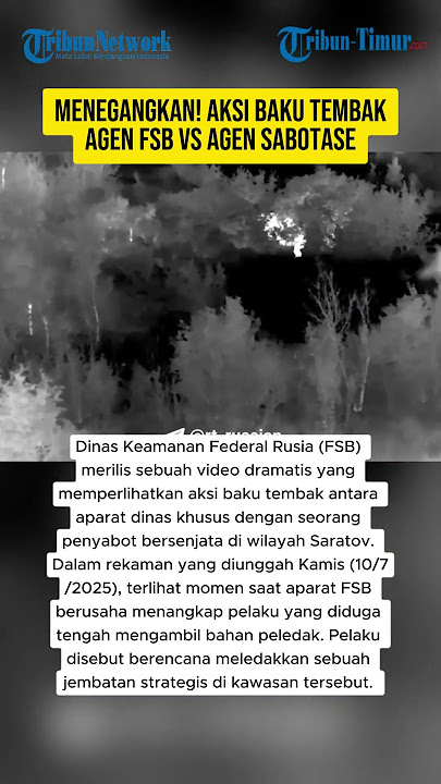 MENEGANGKAN! AKSI BAKU TEMBAK AGEN FSB vs AGEN SABOTASE
