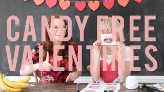 3 Candy Free Valentines For Your Kids!