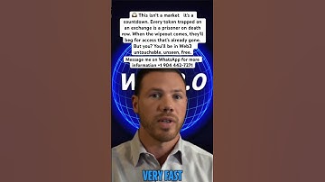 Do not hold your crypto on exchanges or cold wallet make sure you are holding them on Web3 #xrp