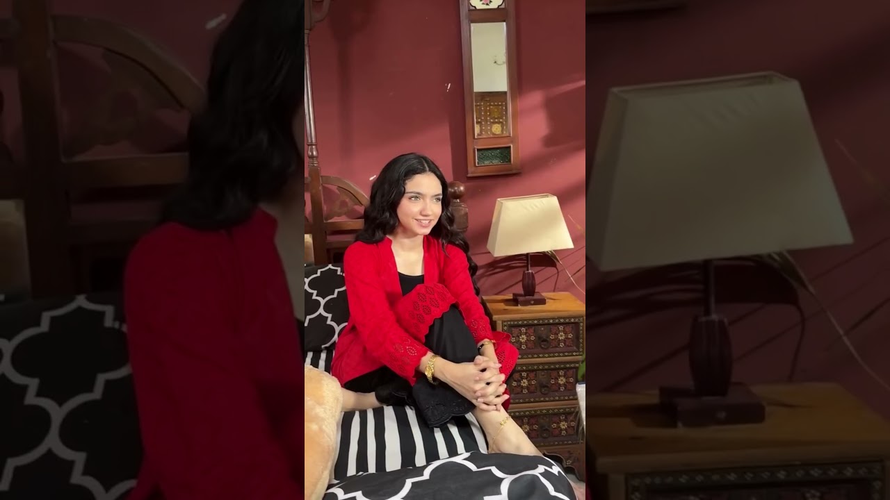Aina Asif Behind The Scenes of Her Drama Shoot ❤️💕✨ #ainaasif #viraledit #pakcelebrities