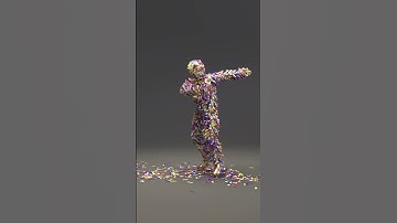 vellum character experiment 11b #houdini #redshift #animation #motiongraphics