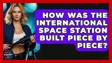 How Was The International Space Station Built Piece By Piece? - Astronomy Made Simple