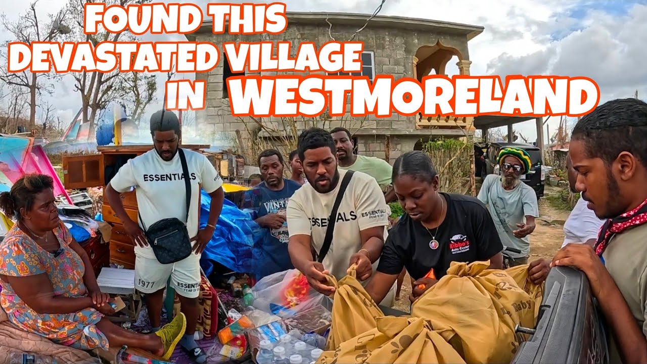 RELIEF PACKAGES FOR WESTMORELAND & ST ELIZABETH AFTER #hurricanemelissa #jamaica #hurricane 