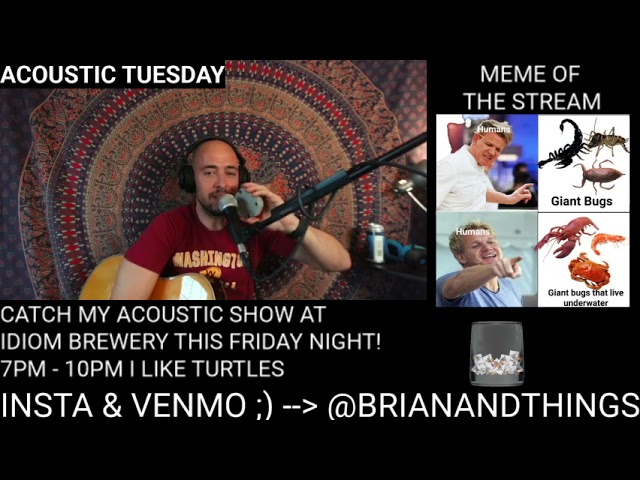 Acoustic Twitch Tuesday: 4/6/21
