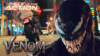 The Most Epic Motorcycle Vs. Car Chase Ft Tom Hardy Venom Piece Of The Action