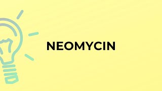 What is the meaning of the word NEOMYCIN?