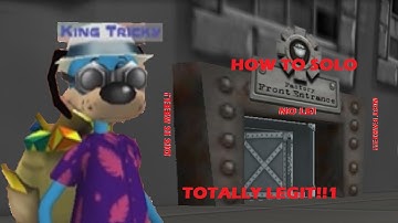 How to solo the Sellbot Factory in Toontown