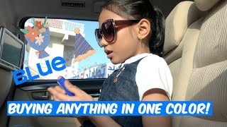 BUYING ANYTHING IN ONE COLOR //YARA'S JOURNAL