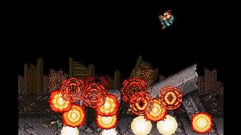 Reinforcement Learning: Contra III SNES Level 1 Hard Clear