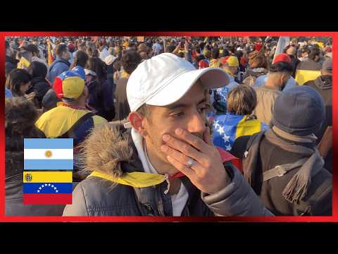 Fui a la concentración de Venezolanos en Argentina 🇻🇪 🇦🇷 y esto fue lo pasó