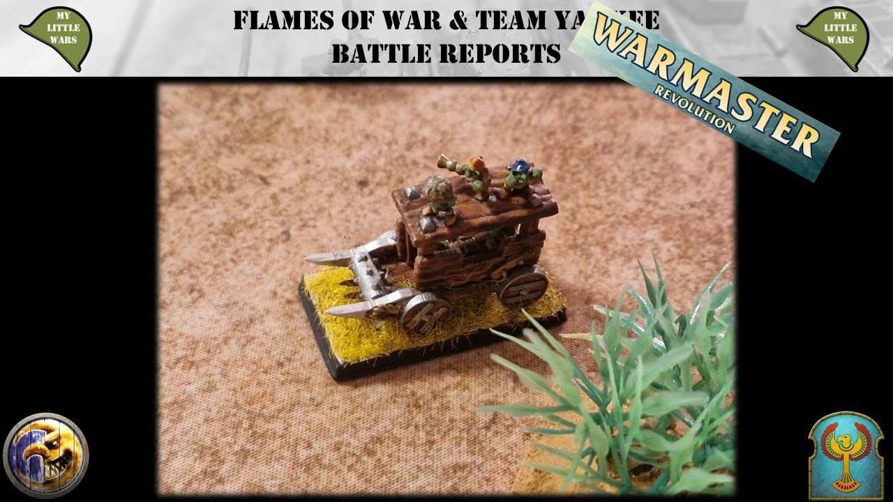 5- Warmaster Battle Report: Goblins vs Tomb Kings