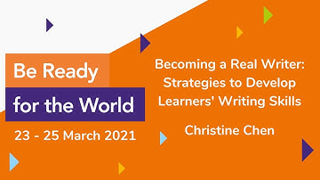 Becoming a Real Writer: Strategies to Develop Learners