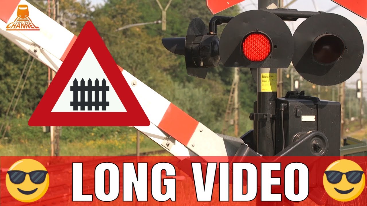 DUTCH RAILROAD CROSSING - 🚂😎 LONG VIDEO 😎🚂 - s Hertogenbosch - Orthen