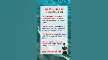 Bạn sẽ hối tiếc vì đã không biết sớm hơn #ducthubds #baihoccuocsong #batdongsan #bds