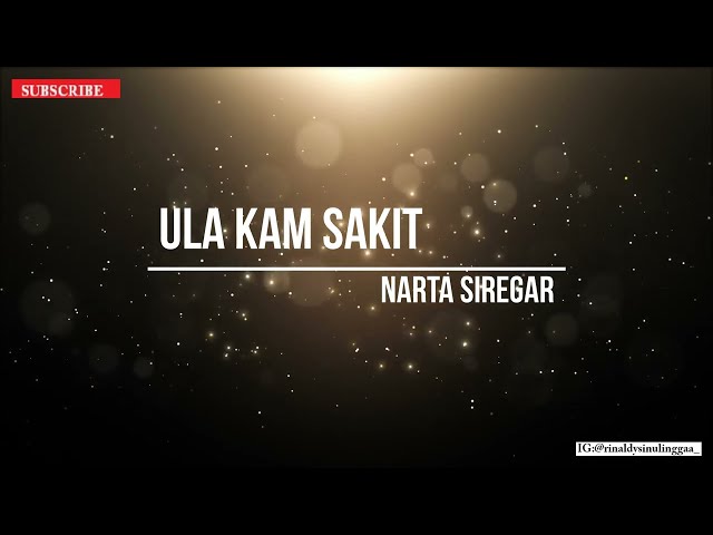 Narta Siregar - Ula Kam Sakit  VERSI KARAOKE 2022 class=