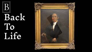 The Final Stages of a 200-year-Old Portrait Restoration | Part 3