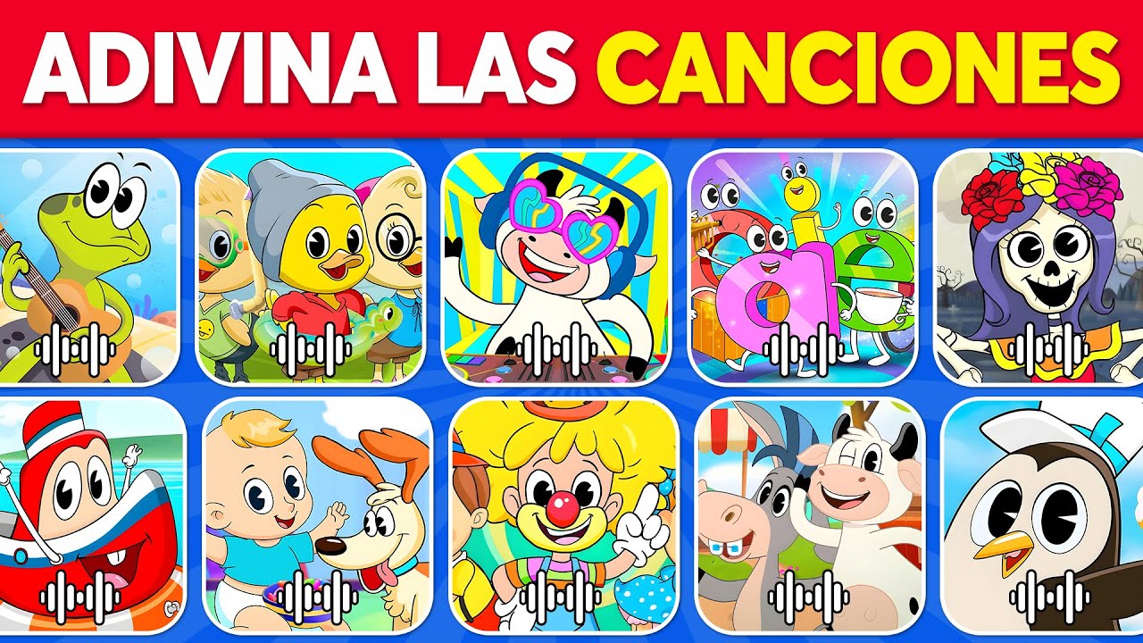 ¡ADIVINA las mejores CANCIONES de TOY CANTANDO 😀🎶🐮Vaca LOLA 🚤BARQUITO 👶JHONNI JHONNY 🟤PINPON 🎶🎵