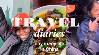 A day in my life as a *masters* student living in China | first day of semester, shopping groceries