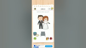 Brain test All-Star level 21 What is their secret ? walkthrough