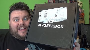 My Geek Box | Geeky Monthly Subscription Boxes - SEPTEMBER 2019 Unboxing Review